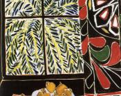 亨利 马蒂斯 : 有埃及样式窗帘的房间